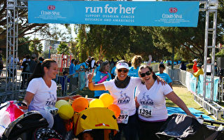 5千人齐跑步关注卵巢癌