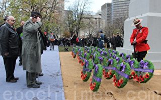 蒙特利爾舉辦大型活動紀念老兵節
