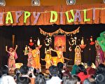 華州雷德蒙市印度居民歡慶Diwali節