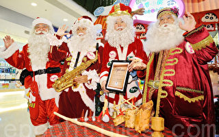 组图： 香港最年轻圣诞老人 瑞典夺亚军