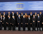 2012 年 11 月 22 日，为期两天的布鲁塞尔欧盟峰会，欧盟长期预算谈判陷入僵局。（JOHN THYS / AFP）