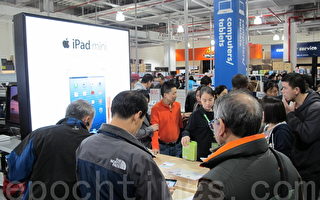 黑色星期五華人也瘋狂 搶購iPad與名牌包