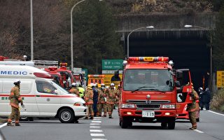 日本高速隧道崩塌 已经发现多具遗体