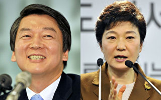 [安哲秀效应] 韩大选剩8天候选人差距缩小