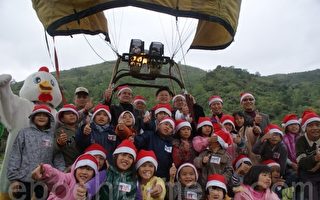 慶耶誕熱氣球飛行傘體驗  花蓮空中旅遊拚觀光