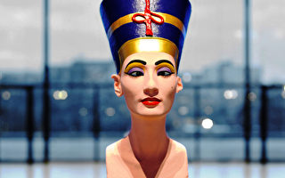 古埃及皇后头 柏林博物馆珍藏