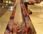 竹市国际玻璃艺术节 展出 “混彩水晶”