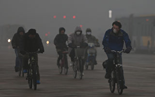霧霾再襲中國 灰霾面積超100萬平方公里