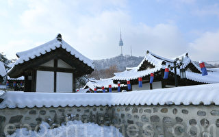 “立春”首日 韩国首尔降雪创记录