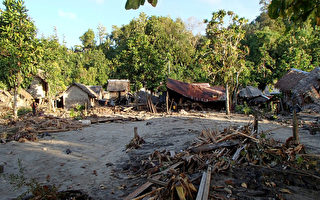 所罗门地震海啸 至少4村庄被毁5人死