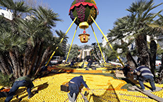 组图：2013年法国蒙顿柠檬节即将开幕