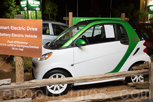 经典的Smart fortwo。(摄影:艾文/大纪元)
经典的Smart fortwo。(摄影:艾文/大纪元)