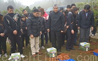 楊梅市第二次樹葬儀式莊嚴而隆重