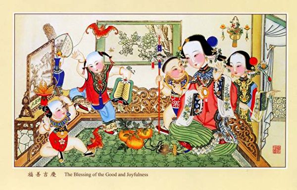 天津楊柳青木版年画博物館館蔵 中国版画集 中国風浮世絵 / 天津