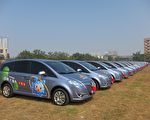 LUXGEN7 MPV EV+電動車投入大台南　低碳綠能智慧電動車先導運行計畫。(LUXGEN提供)