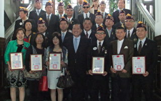 新竹市府颁奖感谢热心参与敬军团体