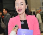 韩国国立庆尚大学民俗舞蹈學科教授、舞蹈學博士任秀禎(攝影:鄭仁權/大紀元)