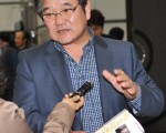 光州市立國樂管絃樂團團長、全南大學藝術大學國樂系教授金光復(音譯)。(攝影:鄭仁權/大紀元)