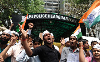 印度再爆发反强奸犯示威