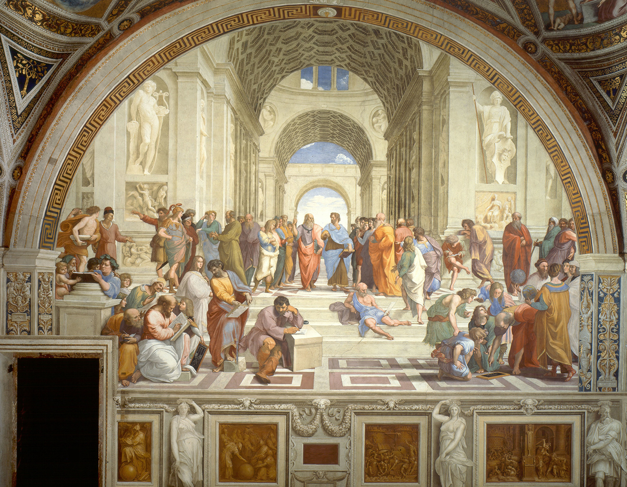 艺术小百科 湿壁画 Fresco 拉斐尔 米开朗基罗 大纪元