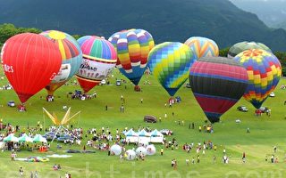 2013台東熱氣球節 主打自由飛
