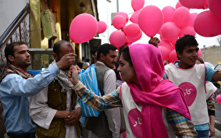 組圖：阿富汗不寧靜 萬顆氣球祈和平