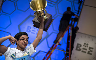 印裔移民家庭男童  奪全美拼字大賽冠軍