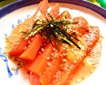開胃菜：醋味噌醬紅蘿蔔