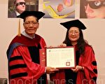 电子视网膜先驱刘文泰 受颁交通大学名誉博士