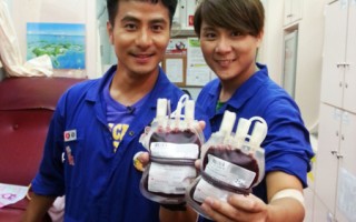 王仁甫和教練PK 首度節目中捐血
