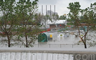 組圖：加拿大西部重大洪災現場（1）