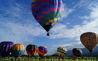 花蓮熱氣球升空 體驗自由飛遊縱谷