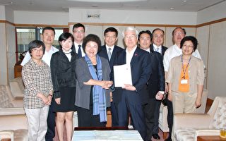 陳菊參訪日本神戶 攜手發展郵輪產業