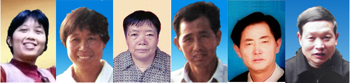 2013年上半年新確認的2013年前被迫害致死的部份大陸法輪功學員(圖片來源:明慧網)