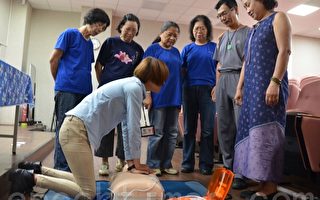 桃县客文馆AED启动 打造安心服务