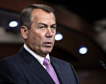7月21日，美國眾議院議長博納（John Boehner）在CBS的「面向全國」電視節目拒絕評論全面移民改革法案是否應該包括為非法移民提供公民途徑，他表示：眾議院的討論並「不關乎我」。(AFP PHOTO/Brendan SMIALOWSKI)