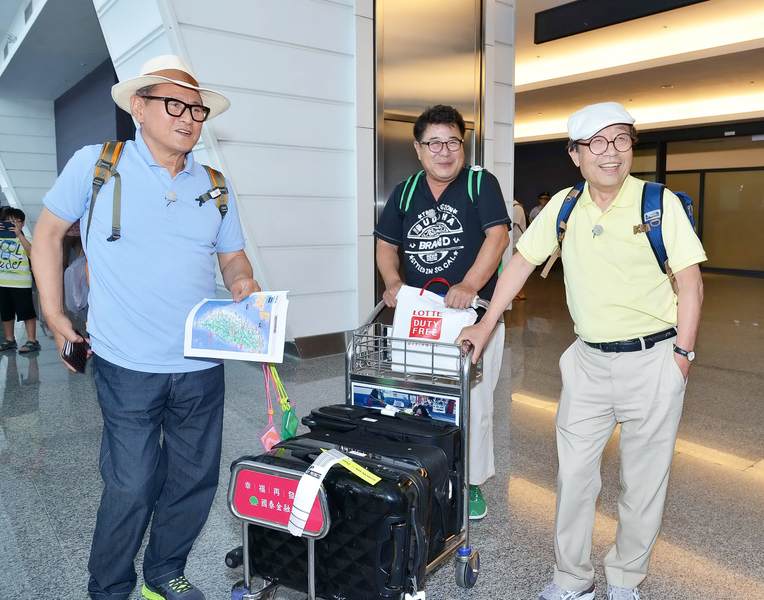 韩国 花漾爷爷 主角抵台拍摄实境节目 大纪元