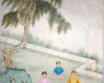 仙乐起 浊尘离－－咏画作《入静》