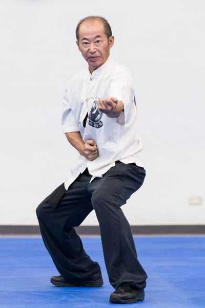 2013年新唐人第四屆「全世界華人武術大賽」亞太初賽男子拳術組選手邵在田。（陳柏州／大紀元）