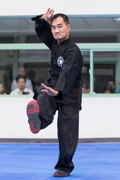 2013年新唐人第四届“全世界华人武术大赛”亚太初赛男子拳术组选手刘文和。（陈柏州／大纪元）