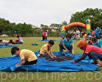 祖孙户外露营   三代同欢