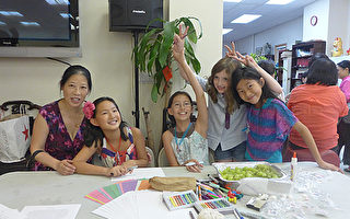 11岁女孩联成公所举办个人画展
