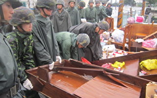 虎尾降雨量全國第一 國軍協助災後復建