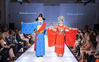 全球汉服大赛 中华传统服饰裙袂飘逸