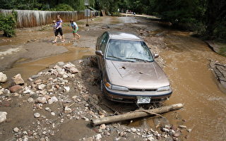 美科罗拉多州洪灾肆虐 4死  218下落不明