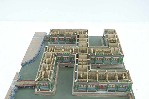 圆明园西路万方安和烫样(局部)。(顽石创意提供) 圆明园西路万方安和烫样(局部)。(顽石创意提供)