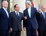 美、英、法外长在巴黎面商对叙利亚策略