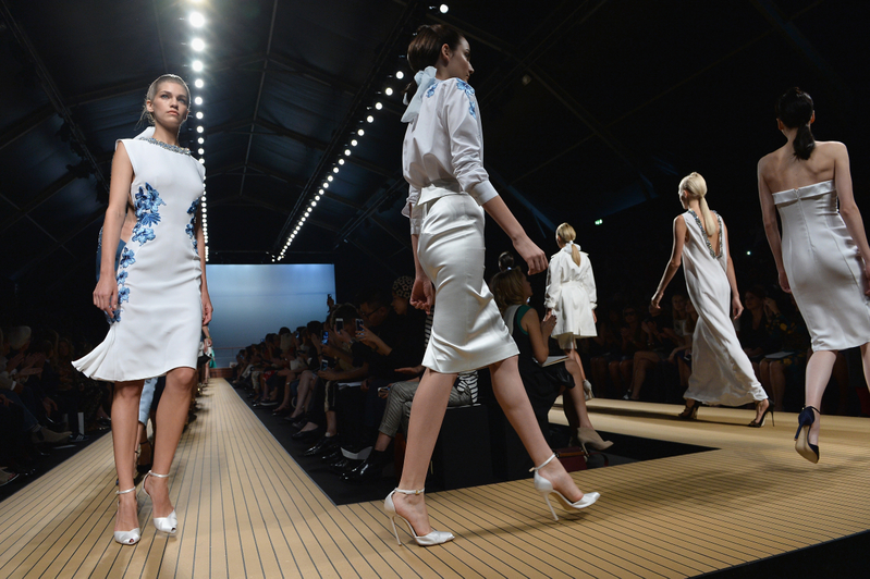 组图 名模米兰时装周引领14春夏时尚 时装展 大纪元