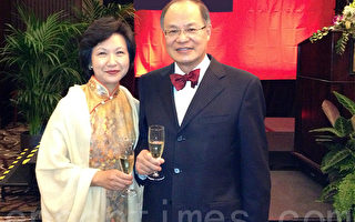 比利時「雙十酒會」 台灣夫妻代表雙酬賓