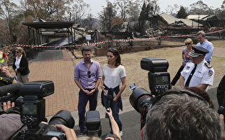 丹麥王儲夫婦訪問澳紐省火災區和兒童醫院